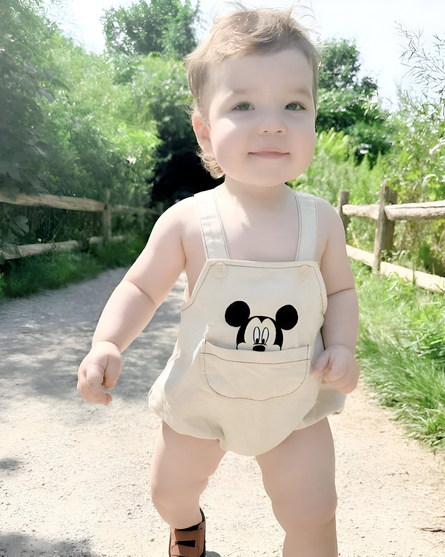 Mickey mouse overalls 2024 baby
