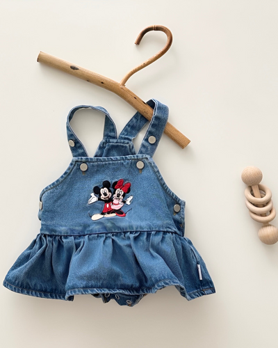 Mickey mouse overall dress online