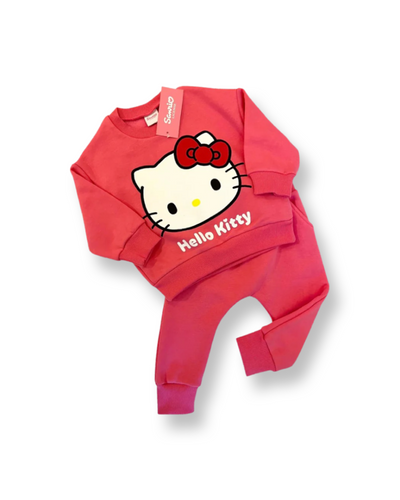 Hello Kitty Sweatshirt Bottom Set