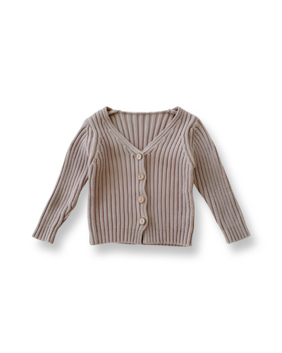 Knitted Button-Down Cardigan